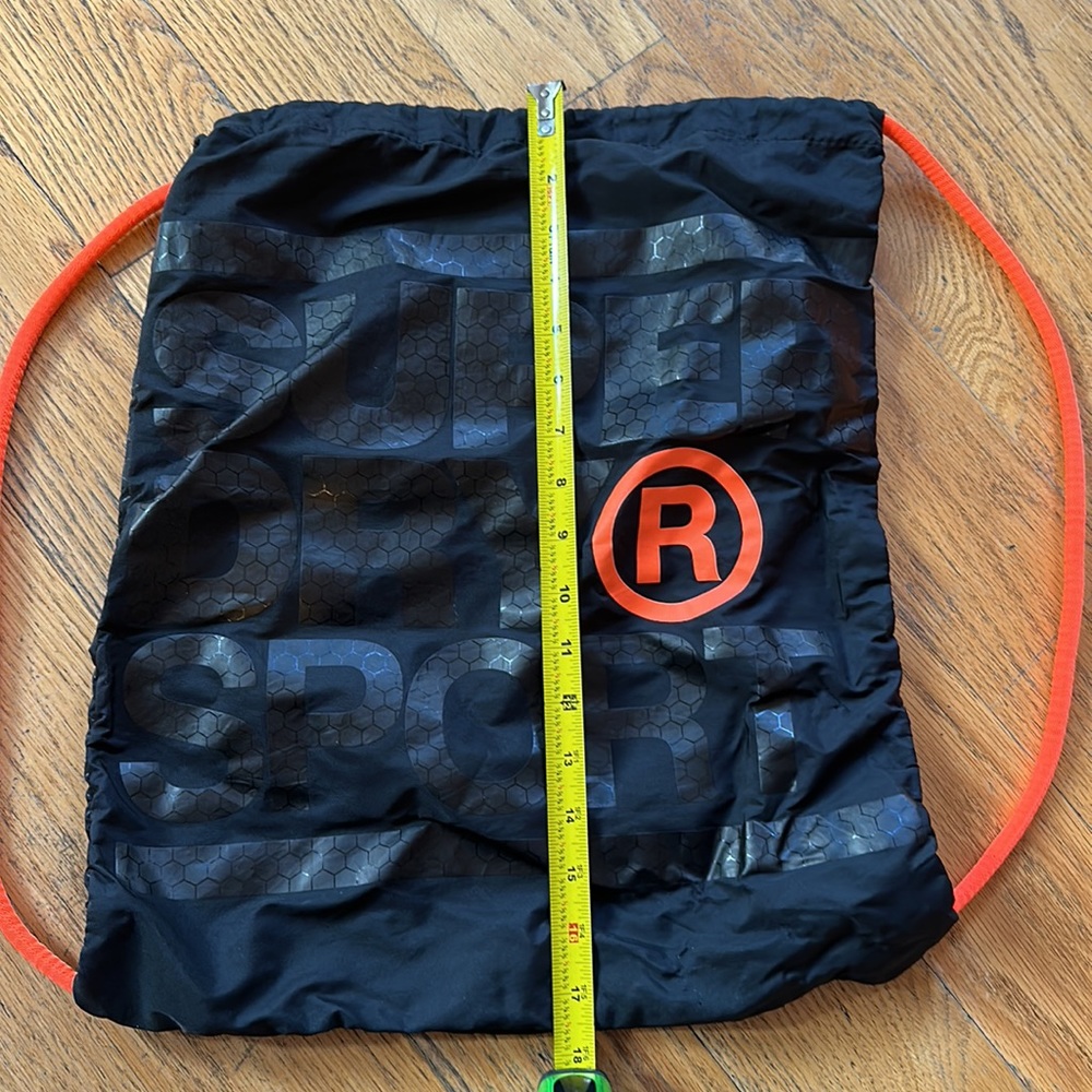 Superdry Drawstring Backpack With Internal Velcro… - image 8